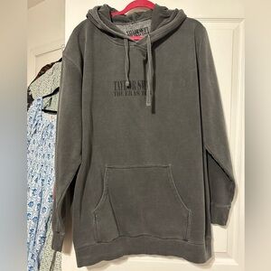 Taylor Swift The Eras Tour Charcoal Hoodie